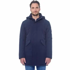 Harcour - Parka longue homme Paulin Marine