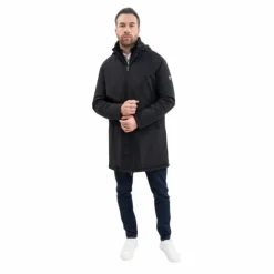 Harcour - Parka longue homme Robertol Noir New