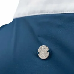 Harcour - Polo de concours manches courtes femme Shine lagon Bleu Outlet