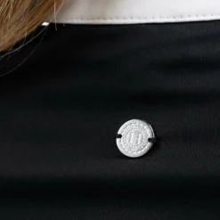 New Harcour - Polo de concours manches longues femme Stella Noir