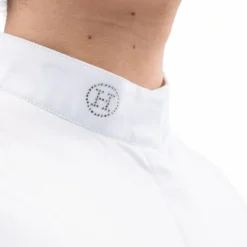 Harcour - Polo de concours manches courtes femme Shine Blanc New