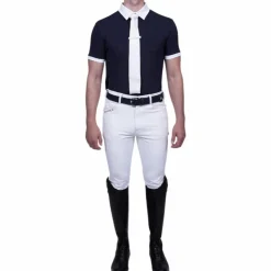 Harcour - Polo de concours manches courtes homme Preston Marine Sale