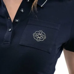 Harcour - Polo femme manches courtes Gasparine x Versailles Marine