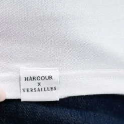 Harcour - Polo femme manches courtes Gasparine x Versailles Blanc Outlet