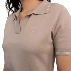 Sale Harcour - Polo femme Shark latte Marron