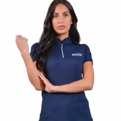 Harcour - Polo manches courtes femme Pivah Marine Online