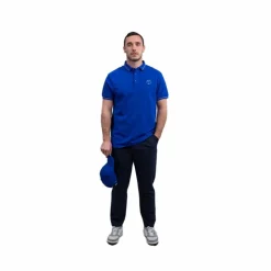 Harcour - Polo manches courtes homme Pampelonne électrique Bleu Outlet