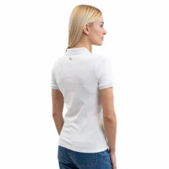 Harcour - Polo manches courtes femme Pamoly Blanc Clearance