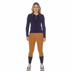 Outlet Harcour - Polo manches longues femme Popi Marine