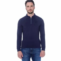 Outlet Harcour - Polo manches longues homme Pico Marine