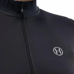 Harcour - Polo technique manches longues femme Tess Noir Best