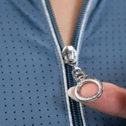 Harcour - Polo technique manches longues femme Breezi steel blue Bleu Online