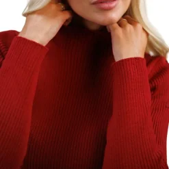 Sale Harcour - Pull femme Swambi rubis Rouge