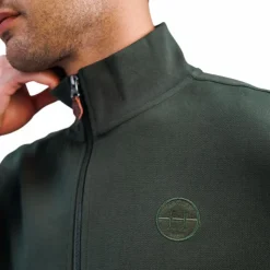 Harcour - Pull homme Olonnes kaki Vert Clearance