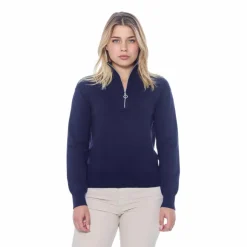 Online Harcour - Pull manches longues femme Pachana Marine