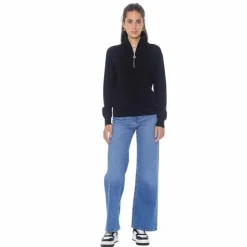 Harcour - Pull manches longues femme Pachana Noir Sale