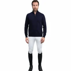 Harcour - Pull manches longues homme Parmo Marine Best