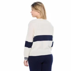 Online Harcour - Pull manches longues femme Polisa ivoire Beige