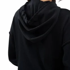 Harcour - Sweat à capuche femme Plume Noir