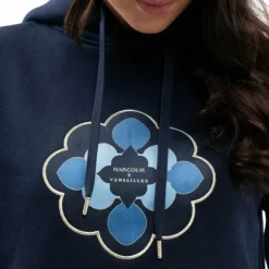Sale Harcour - Sweat à capuche femme Philipa x Versailles Marine