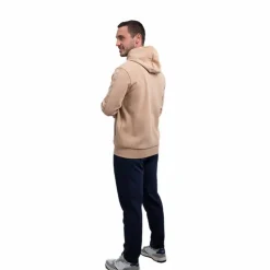 Harcour - Sweat avec zip homme Samson sable Beige
