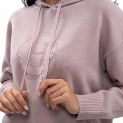 Sale Harcour - Sweat en maille femme Aurelia pivoine Rose