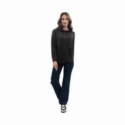 Sale Harcour - Sweat en maille femme Aurelia cacao Marron