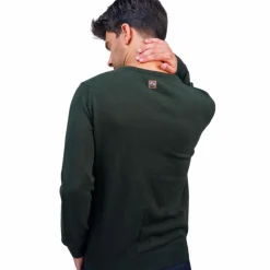 Harcour - Sweat homme Paul kaki Vert Outlet