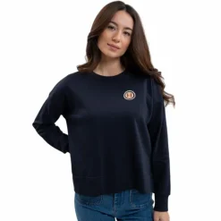 Harcour - Sweat manches longues femme Santana Marine