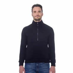 Outlet Harcour - Sweat manches longues homme Swabo Noir