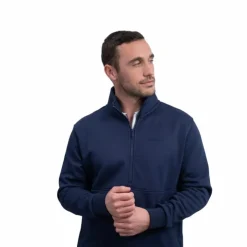 Harcour - Sweat manches longues homme Swabo Marine