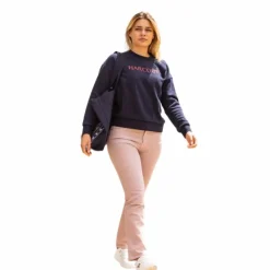 Harcour - Sweat Sirius femme navy/ pink Marine