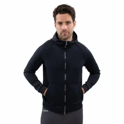 Outlet Harcour - Sweat technique zippé homme Aron Noir