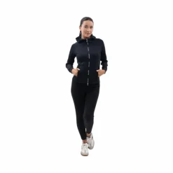 Harcour - Sweat technique zippé femme Ava Noir New