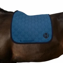 Harcour - Tapis de dressage Salva blue steel Bleu