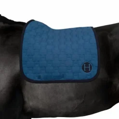 Harcour - Tapis de dressage Salva blue steel Bleu