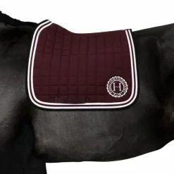 Harcour - Tapis de dressage Soft aubergine Bordeaux Discount