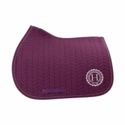 Sale Harcour - Tapis de selle Alaska figue Violet