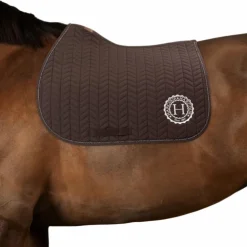 Harcour - Tapis de selle Alaska cacao Marron
