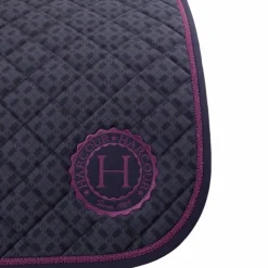 Harcour - Tapis de selle Altesse tartan Marine Sale