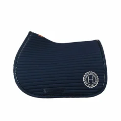 Harcour - Tapis de selle Karembar full navy Marine Best