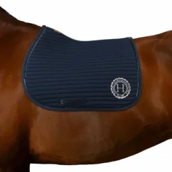 Harcour - Tapis de selle Karembar full navy Marine Best