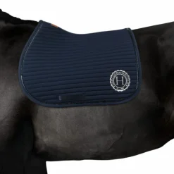 Harcour - Tapis de selle Karembar full navy Marine Best