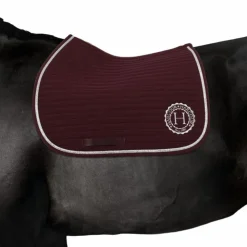 Discount Harcour - Tapis de selle Karembar aubergine Bordeaux