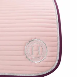 Harcour - Tapis de selle Karembar pivoine Rose Clearance