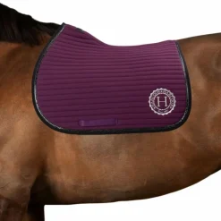 Harcour - Tapis de selle Karembar figue Violet Discount