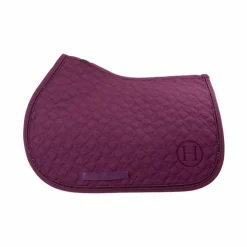 Harcour - Tapis de selle Saphir figue Violet New