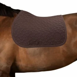 Harcour - Tapis de selle Saphir cacao Marron Outlet