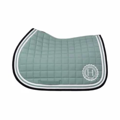 Online Harcour - Tapis de selle Soft gris Vert