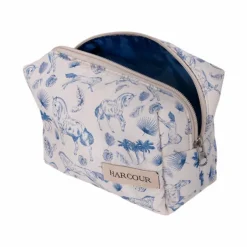 Harcour - Trousse de toilette puffy Pam jouy Blanc Clearance